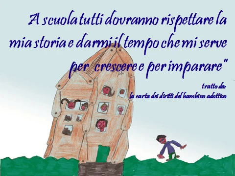 A scuola tutti dovranno rispettare la mia storia e darmi il tempo che mi serve per crescere e per imparare
